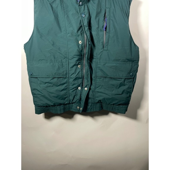 REI Men's Green Puffer Vest‎ Sleeveless Jacket Outdoor Casual Layering Large - Picture 3 of 7